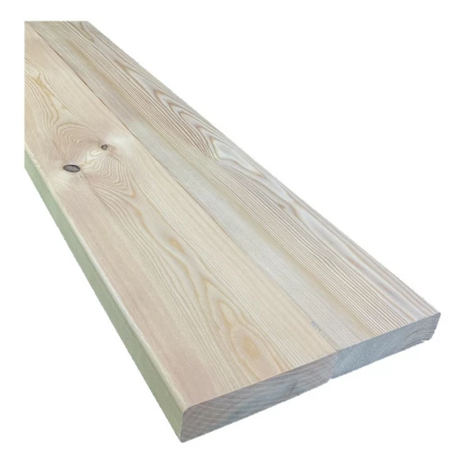 Доска террасная лиственница гладкая 28*142*5000, сорт А (0,71м2)