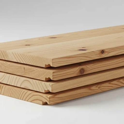 Доска пола лиственница 34*90*5000, сорт Э (0,45м2)