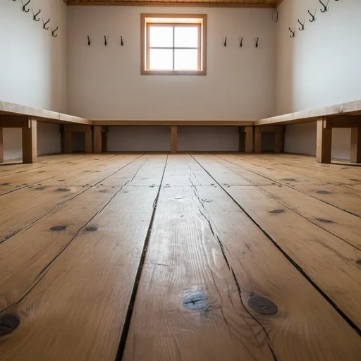 Доска пола лиственница 45*180*6000, сорт ВС (1,08м2)