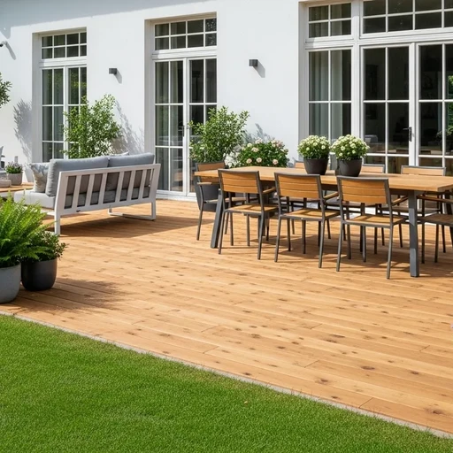 Доска террасная лиственница гладкая 34*142*2000, сорт АВС (0,284м2)