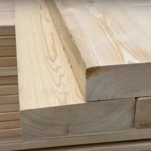 Доска террасная лиственница гладкая 45*90*2000, сорт АВС (0,18м2)