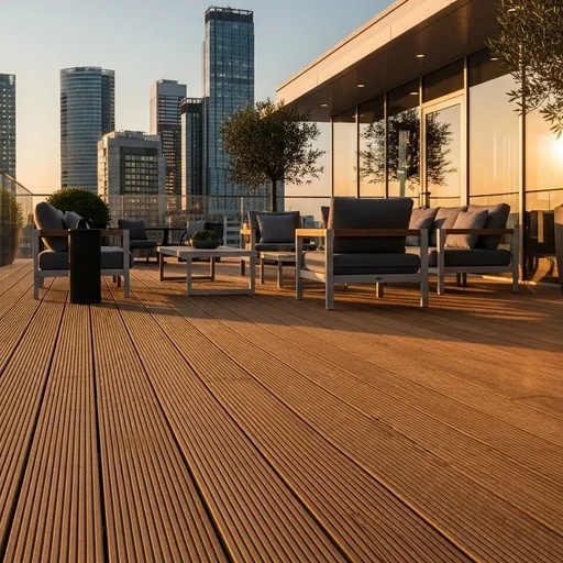 Доска террасная лиственница вельвет 28*90*3000, сорт АВС (0,27м2)