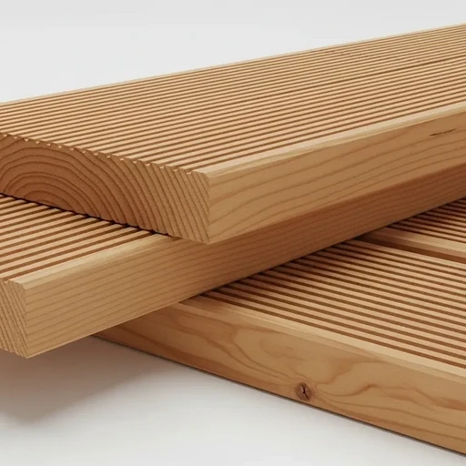 Доска террасная лиственница вельвет 45*120*2000, сорт Э (0,24м2)