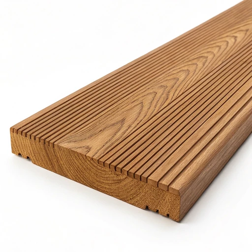 Доска террасная лиственница вельвет 28*142*4000, сорт Д (0,568м2)